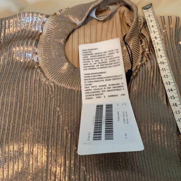 SPORTMAX LAMÉ KNIT SWEATER - Picture 6 of 6